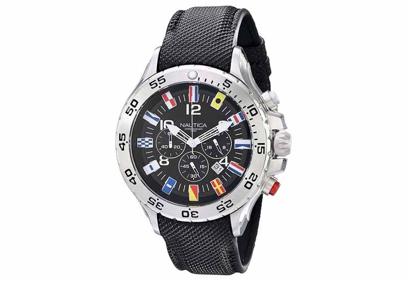 dong-ho-Nautica-Mens-N16553G-Stainless-Steel