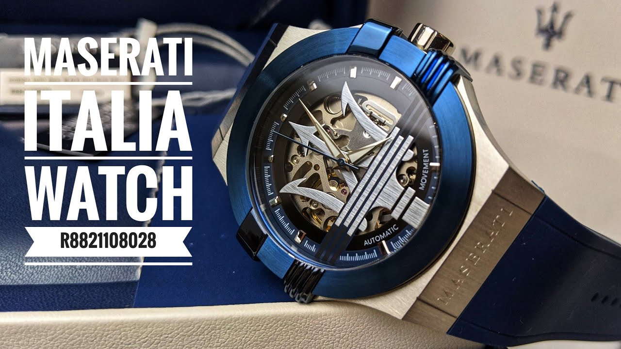 Đồng hồ Maserati Ý 