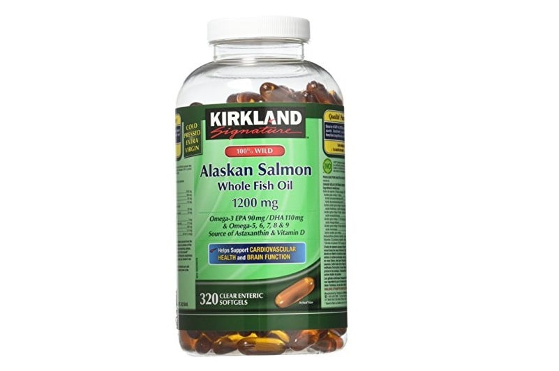 dầu cá Kirkland salmon