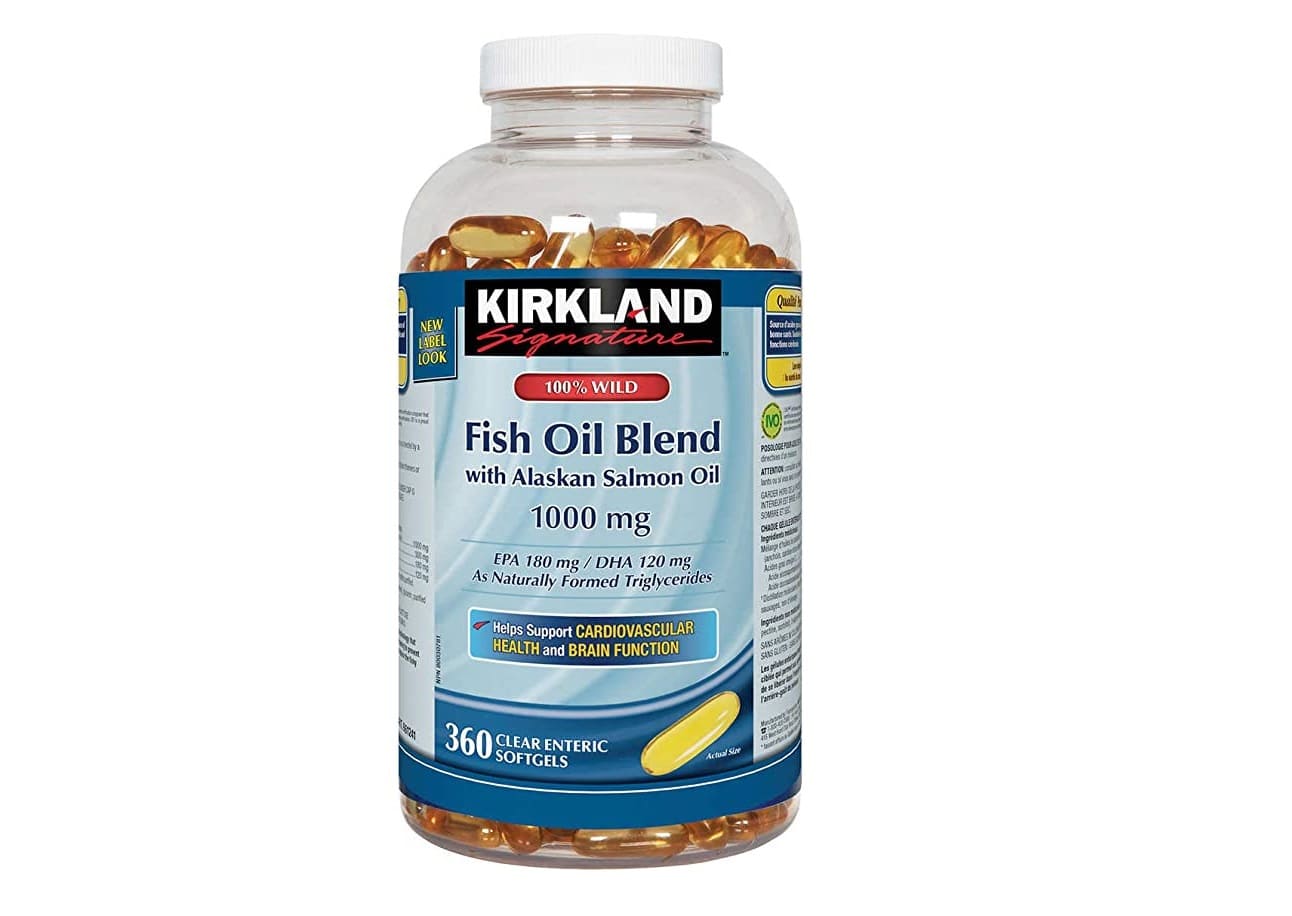 dầu cá Kirkland blend
