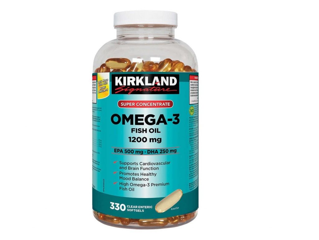 Review 5 viên dầu cá Kirkland Fish Oil cung cấp Omega 3 6 9