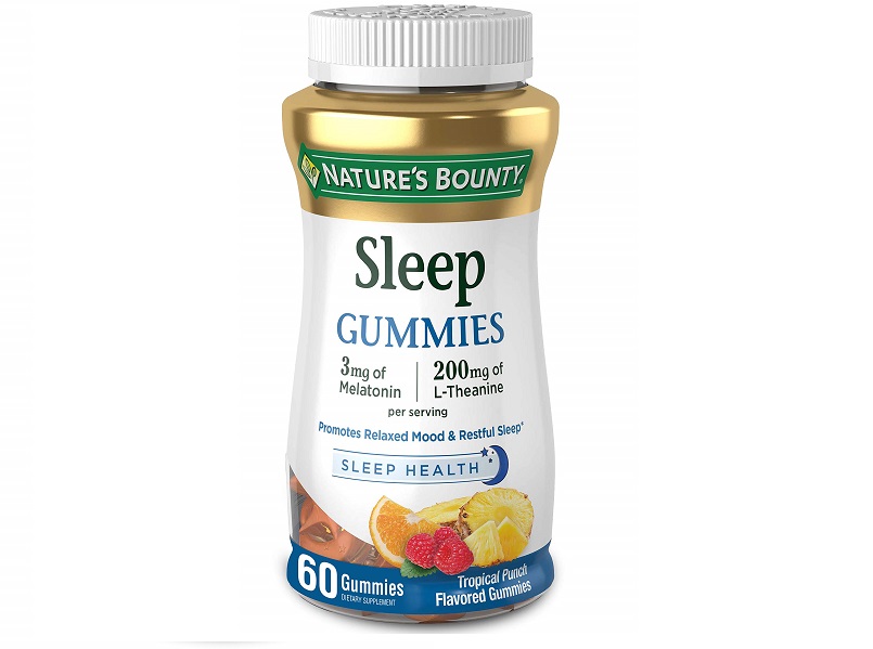 Sleep Gummies Nature’s Bounty 3mg Melatonin