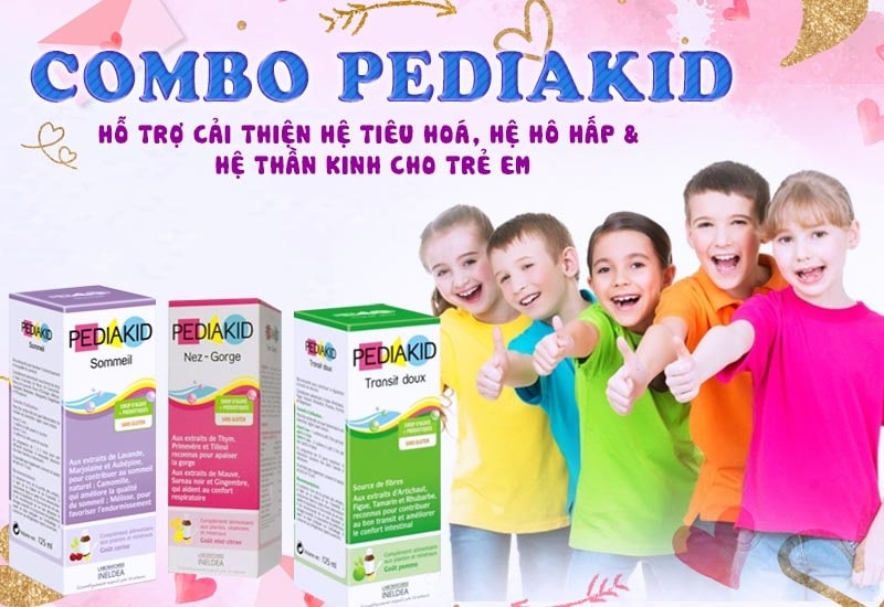 Review 11 loại Pediakid cho trẻ ăn ngon, tăng sức đề kháng