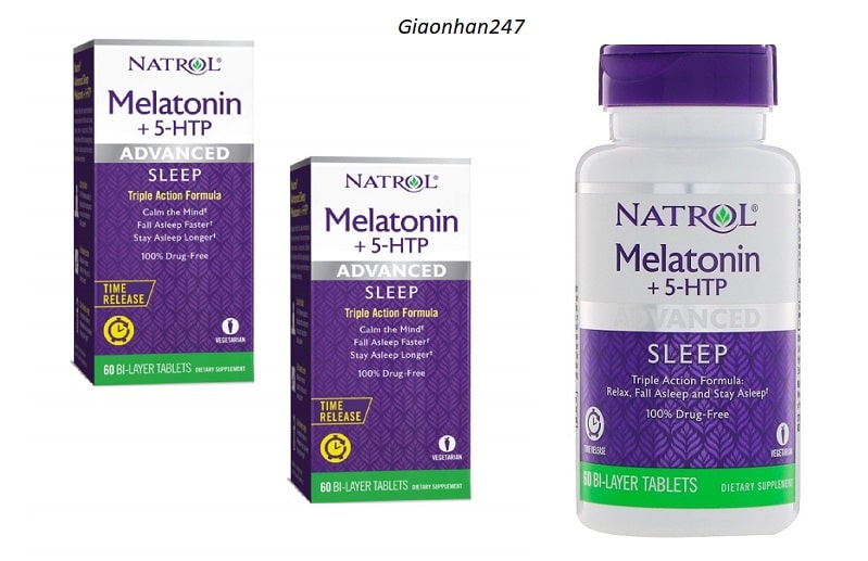Natrol Melatonin + 5HTP Advanced Sleep