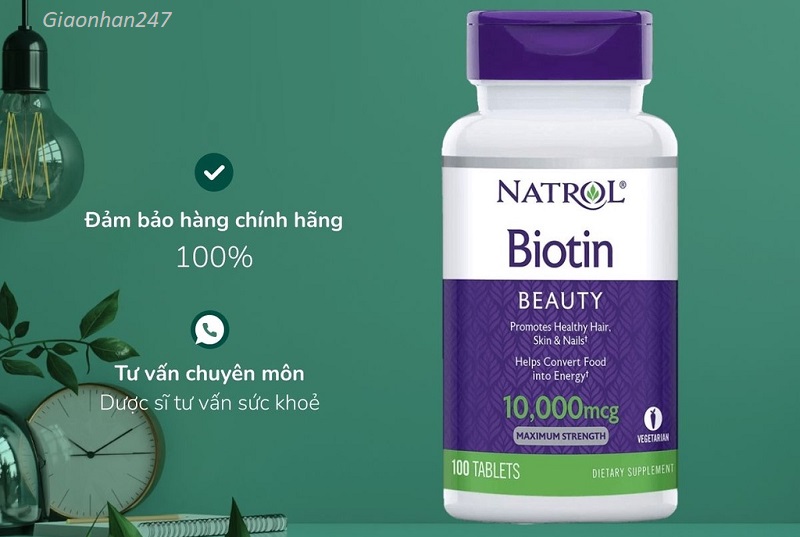 Natrol Biotin Maximum Strength Beauty 1000 mcg