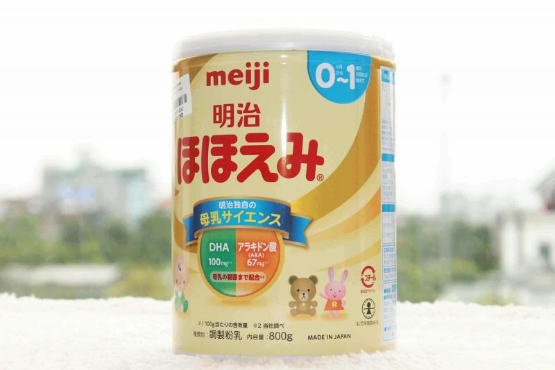 Sữa Meiji số 0 dành cho trẻ từ 0 – 1 tuổi