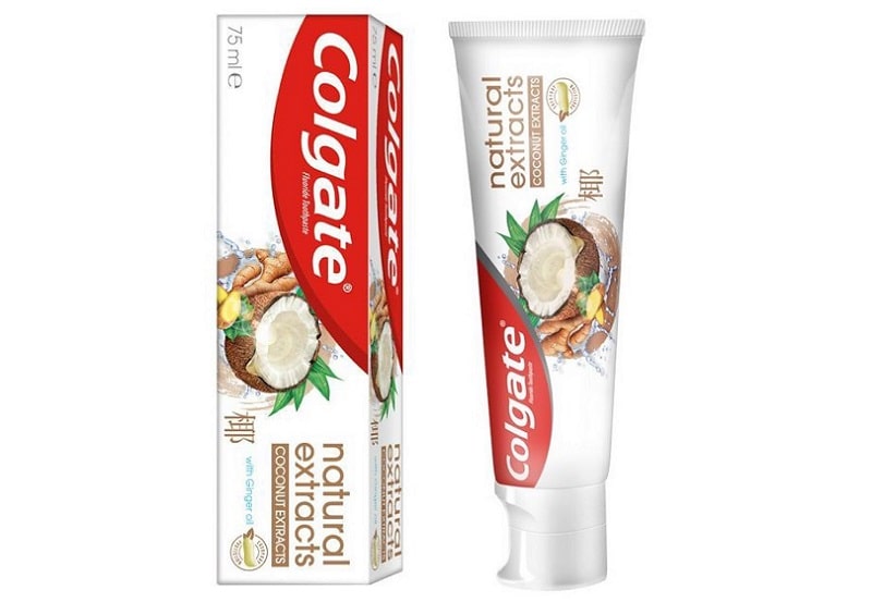 Colgate Natural Coconut Extracts with Ginger Oil