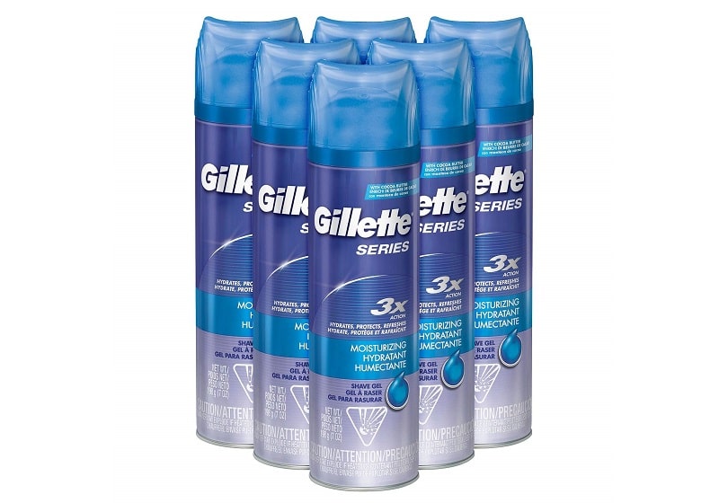 Gillette Series 3X Action Shave Gel Moisturizing