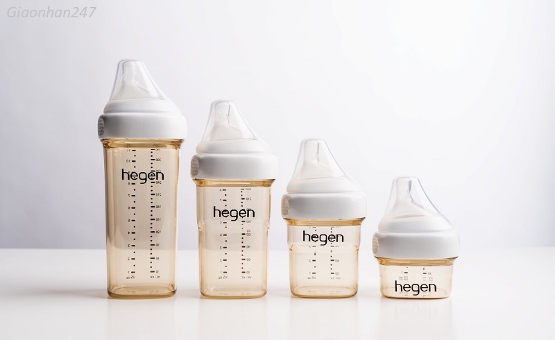 Review và giá bình sữa Hegen