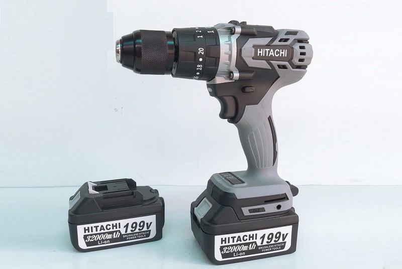 máy khoan pin Hitachi 199v