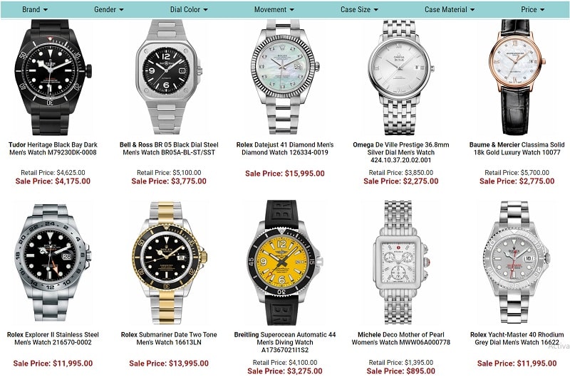 trang AuthenticWatches.com 