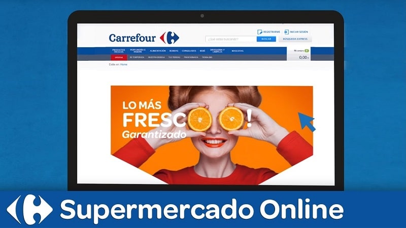 Trang web Carrefour