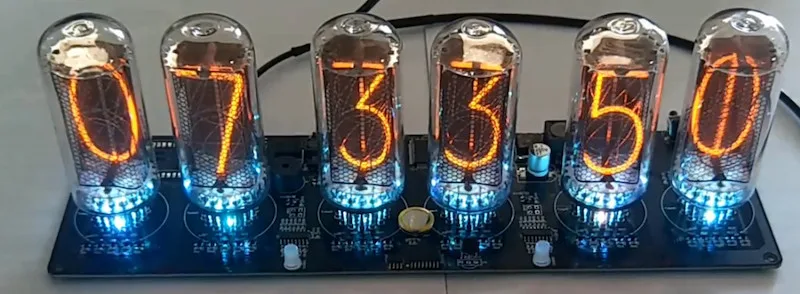 dong ho nixie tube