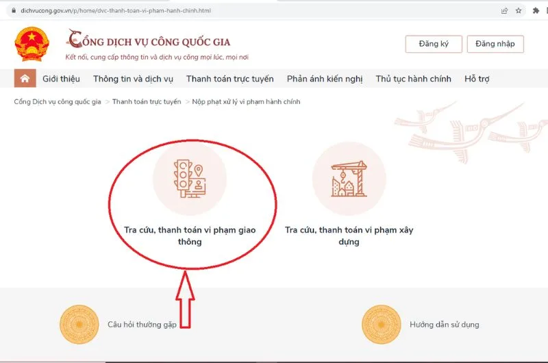 Tai sao khong tra cuu duoc bien ban vi pham giao thong