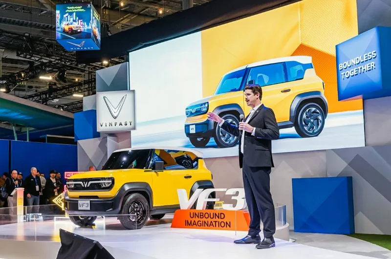 Vinfast vf3 may cho