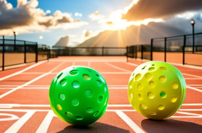Bong pickleball co may loai