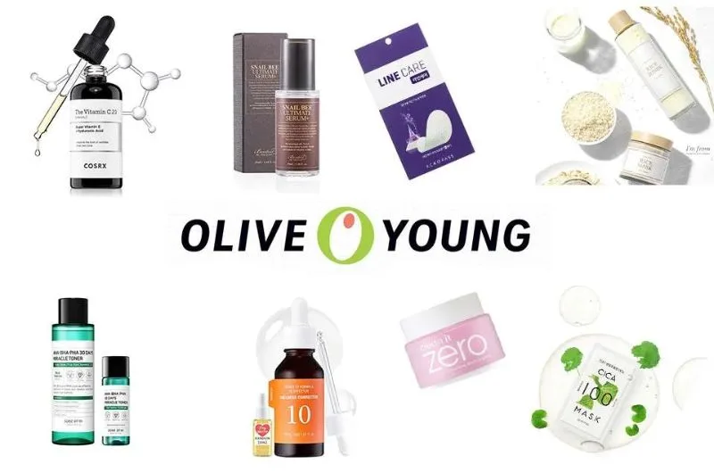 Bang xep hang olive young