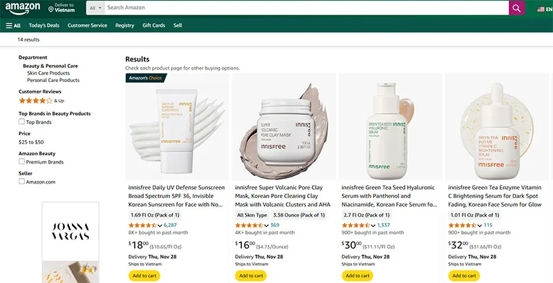 Innisfree-giam-khung-tai-amazon