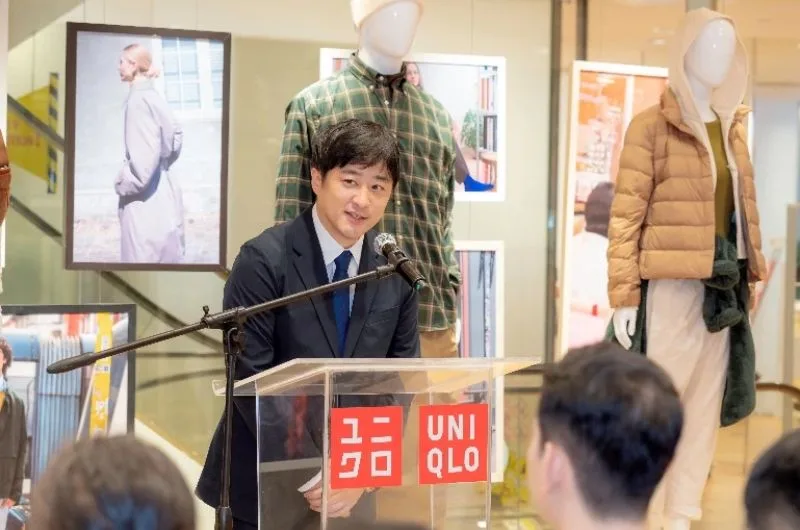 Tuan le cam on uniqlo
